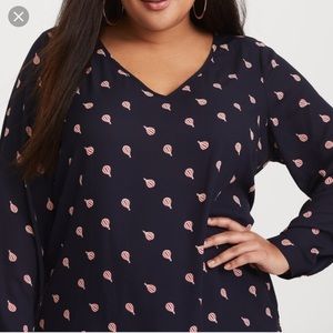 Torrid Hot Air Balloon Blouse, Size 3